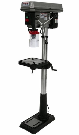 Jet 15 Inch Floor Model Drill Press - 115V