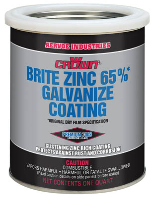 Crown Brite Galvanize Coating - 1 Quart