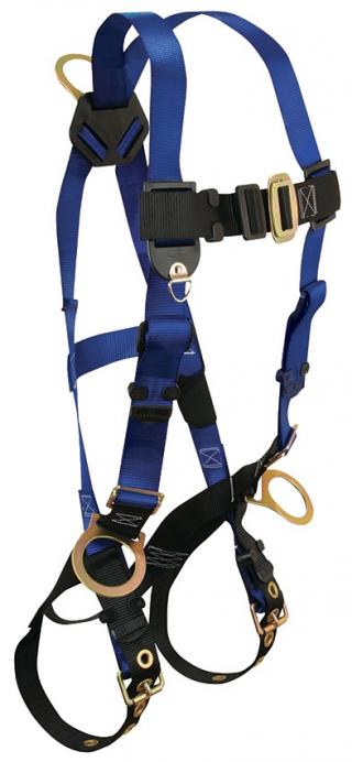 FallTech 7018 Contractor 3 D-Ring  Climbing Harness