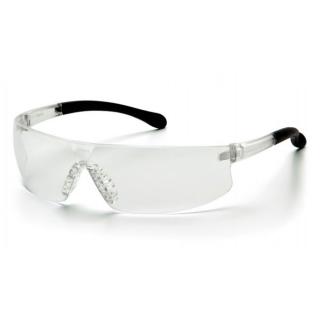 Pyramex Clear Anti-Fog Lens with Clear Temples Safety Glasses