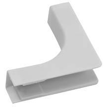 Premiere Raceway Products Surface Mount Raceway Inside Corner (White)