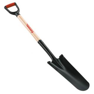 Corona Clipper Drain Spade (Wood Handle)