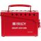 Brady Red Metal Portable Group Lockout Box