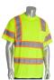 PIP 313-CNTSP ANSI Type R Class 3 Lime Two Tone T-Shirt