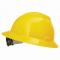 MSA V-Gard Protective Full Brim Hard Hat with Fas-Trac Ratchet Suspension