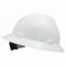 MSA V-Gard Protective Full Brim Hard Hat with Fas-Trac Ratchet Suspension