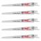 Milwaukee 6 TPI Fleam Ground Wood SAWZALL Blade (5 Pack)