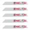 Milwaukee 6 inch 24 TPI Thin Kerf Metal SAWZALL Blades (5 Pack)