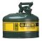 Justrite Type 1 Steel Safety Can (1 Gallon)