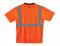 Ergodyne 8289BK GloWear Orange Class 2 Black Front T-Shirt