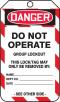 Accuform Group Lockout Job Tags