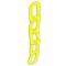 Accuform Yellow Plastic Chain Link (Per Foot)