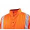 Black Stallion Safety Welding Jacket with FR Reflective Tape, Safety Orange