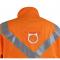 Black Stallion Safety Welding Jacket with FR Reflective Tape, Safety Orange