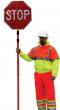 Dicke Safety Roll-up Stop/ Slow Paddle