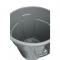 Rubbermaid Brute 44 Gallon Grey Round Vented Trash Can