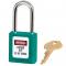 Master Lock 410 1-1/2 Inch (38mm) Zenex Thermoplastic Safety Padlock with 1-1/2 Inch (38mm) Shackle