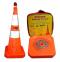 1191 Aervoe Collapsible Traffic Safety Cone