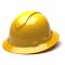 Pyramex Ridgeline Vented Full Brim Hard Hat with 4 Point Ratchet Suspension