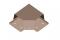 Belden 2 Inch Right Angle Fitting (Brown)