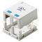 Steren Keystone Surface Mount Box (White / Dual)