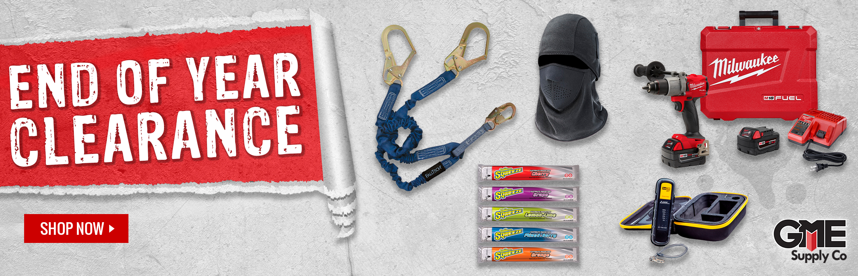 End of Year Clearance at GME Supply