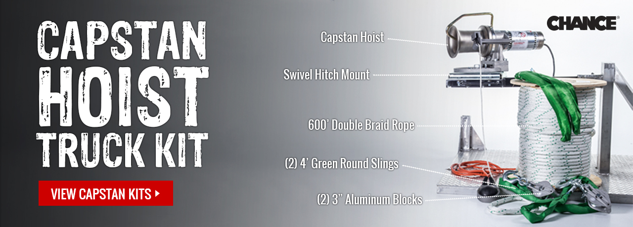 AB Chance capstan hoist truck kit at GME Supply