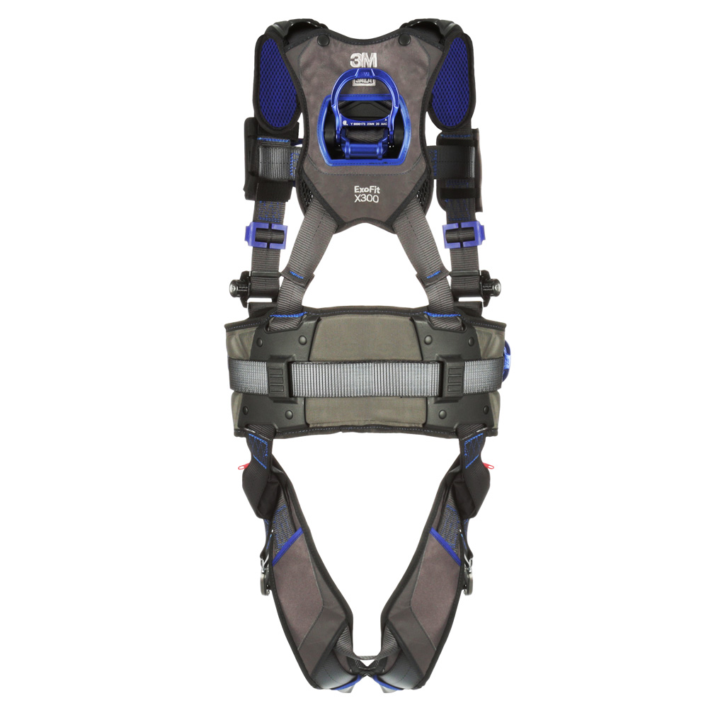 3M DBI-SALA ExoFit X300 Comfort Construction Positioning/Climbing Harness (Auto-Locking Quick Connect) from GME Supply