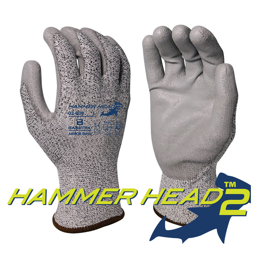 Armor Guys Hammer Head Basetek HDPE Abrasion Resistant Gloves from GME Supply