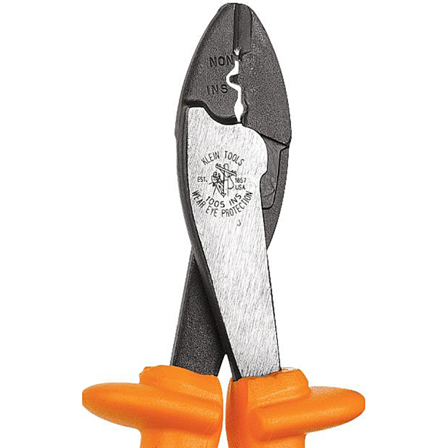 Klein Tools 1005-INS Insulated Crimping and Cutting Tool from GME Supply