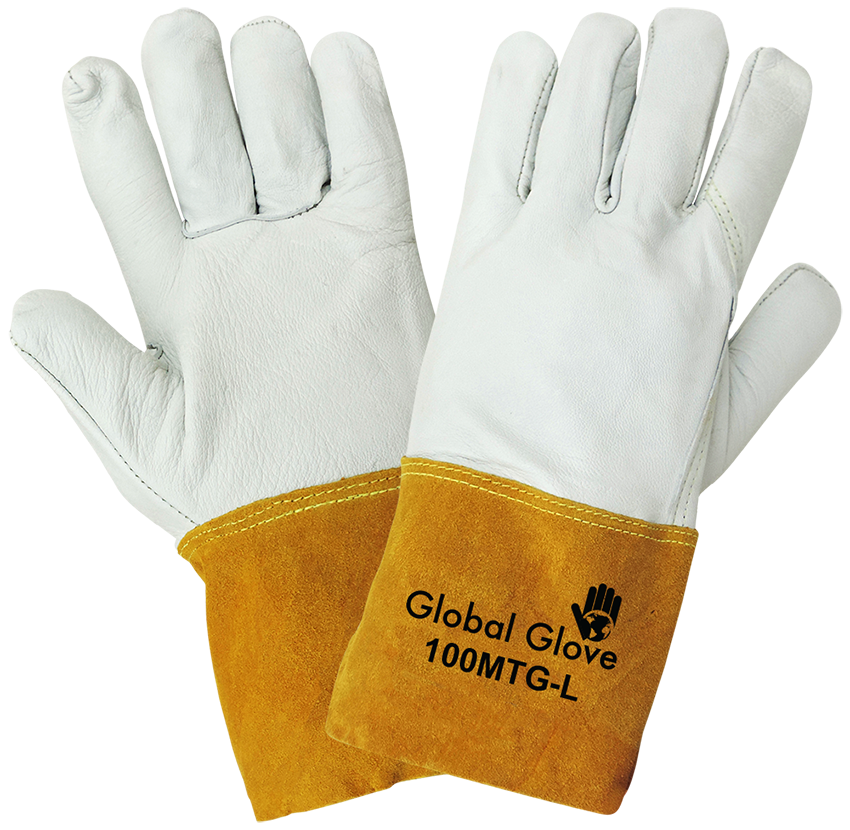 Global Glove Premium Goatskin Mig Tig Welder Glove (Single Pair) from GME Supply