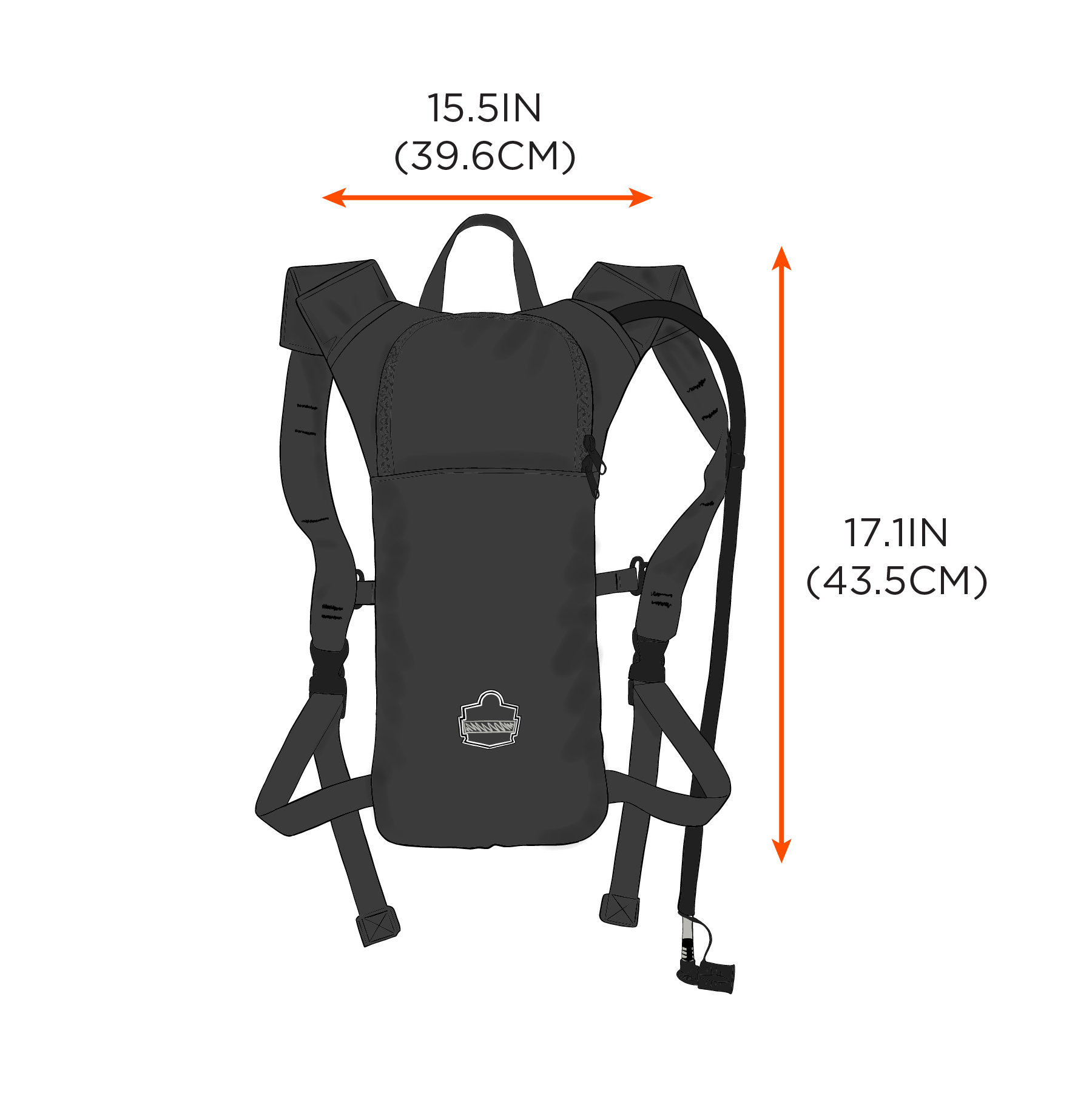 Ergodyne 5155 Chill-Its Low Profile Hydration Pack from GME Supply