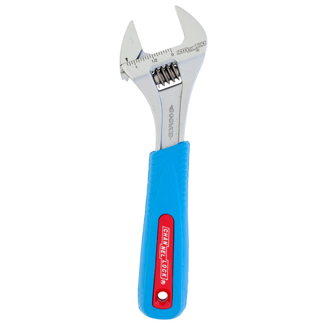 Channellock CODE BLUE Adjustable Wrench from GME Supply