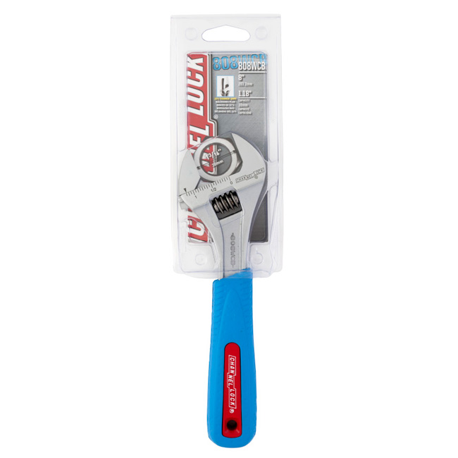 Channellock CODE BLUE Adjustable Wrench from GME Supply