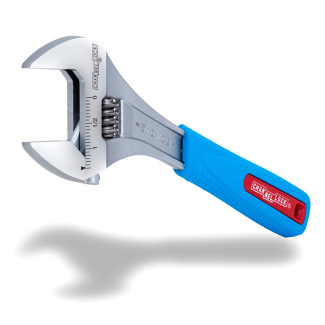 Channellock CODE BLUE Adjustable Wrench from GME Supply