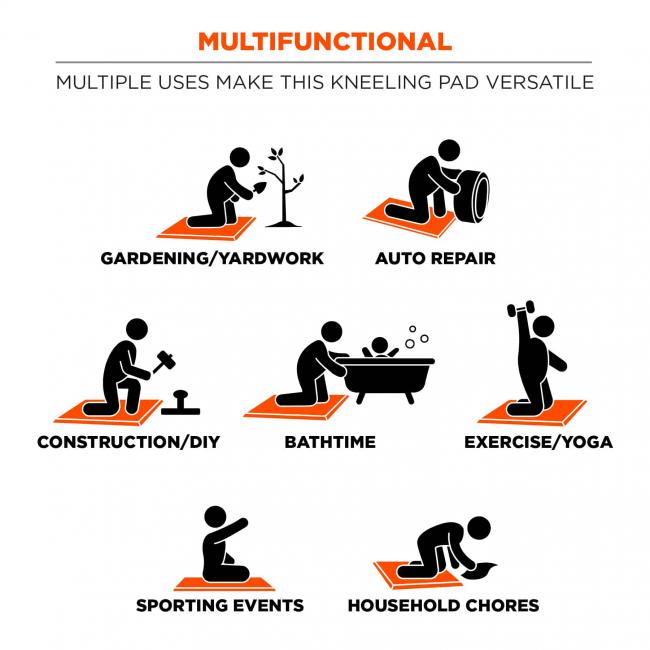 Ergodyne ProFlex Small Kneeling Pad from GME Supply