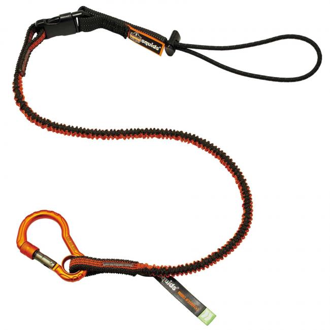 Ergodyne Squids 3102F(x) Detachable Single Carabiner 5 lb Tool Lanyard from GME Supply