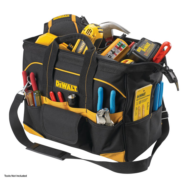 DeWALT 16 Inch Tradesman Closed Top Tool Bag from GME Supply