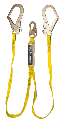 Guardian 21303 Big Boss Extended Free Fall Twin Leg Lanyard from GME Supply