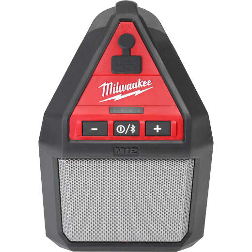 Milwaukee 2592-20 M12 Wireless Jobsite Speaker from GME Supply