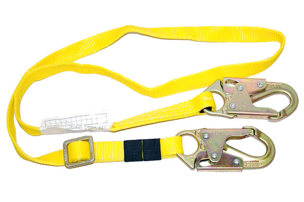 Elk River Adjustable Web Lanyard with Steel Snaphooks from GME Supply