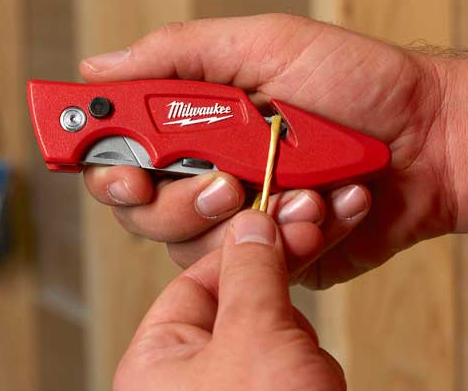 Milwaukee FASTBACK Flip Utility Knife from GME Supply