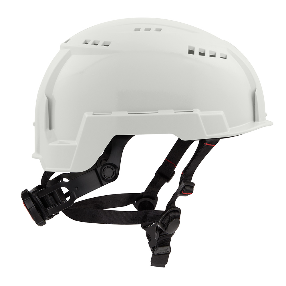 Milwaukee Type 2 Vented Safety Helmet with BOLT Accessory Clips from GME Supply