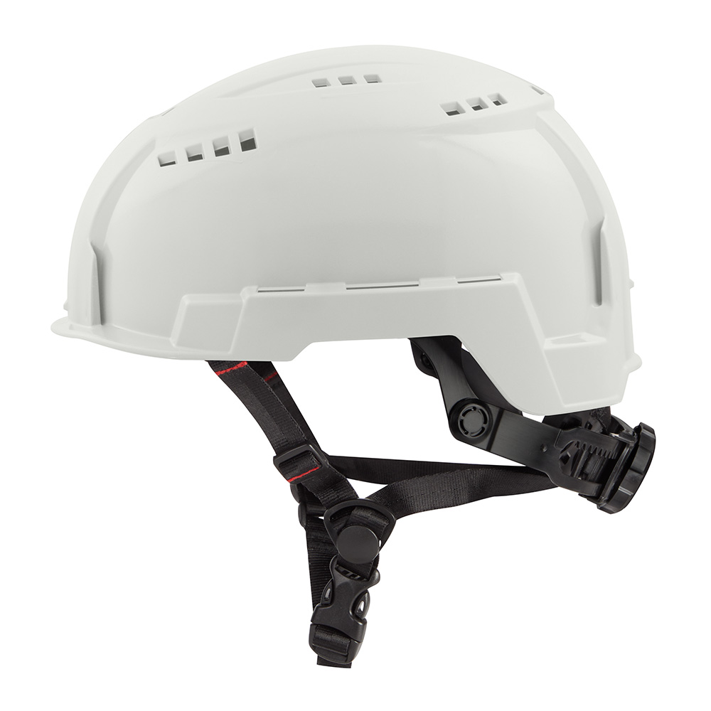 Milwaukee Type 2 Vented Safety Helmet with BOLT Accessory Clips from GME Supply