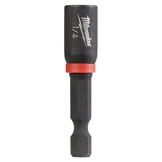 Milwaukee SHOCKWAVE 1/4 inch x 1-7/8 inch Magnetic Nut Driver from GME Supply