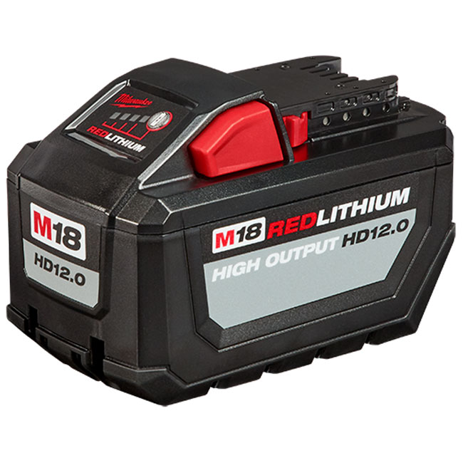 Milwaukee M18 High Output HD12.0 Battery Pack from GME Supply