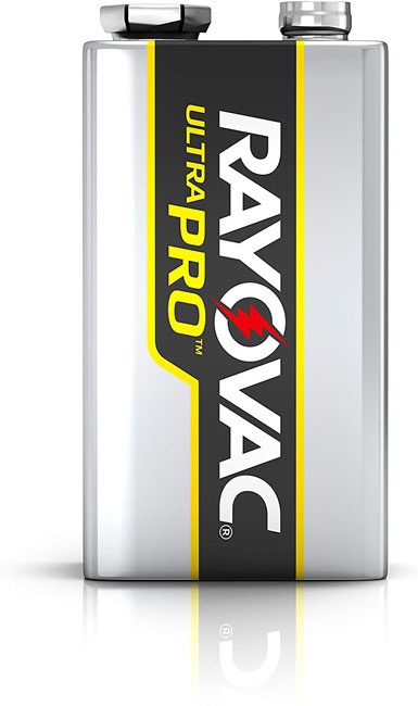 Rayovac 9V Batteries, Ultra Pro - 8 Pack from GME Supply