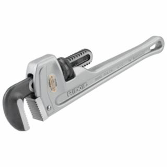 Ridgid Aluminum Straight Pipe Wrench from GME Supply