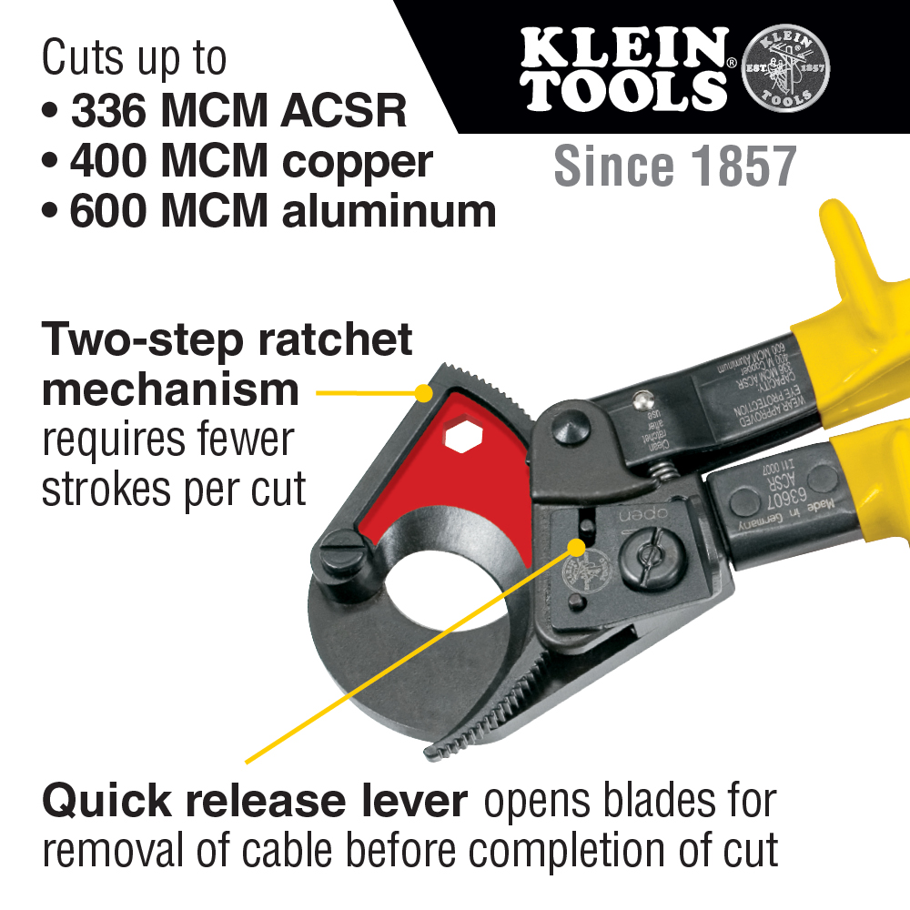 Klein Tools ACSR Cable Cutter from GME Supply