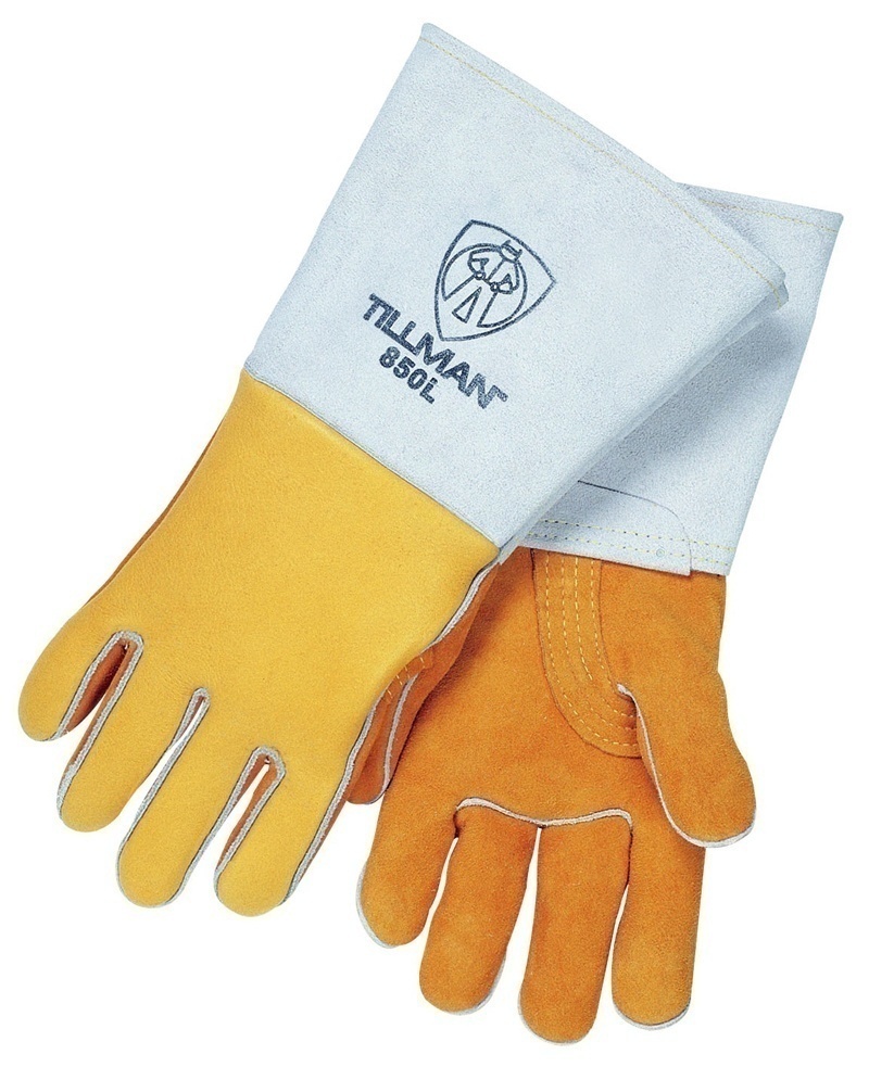 Tillman 850 Gold Elk Skin Premium Welding Gloves from GME Supply